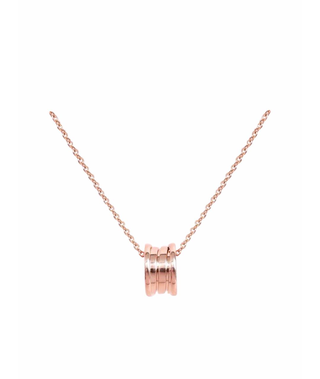 BVLGARI Золотое колье из розового золота, фото 1