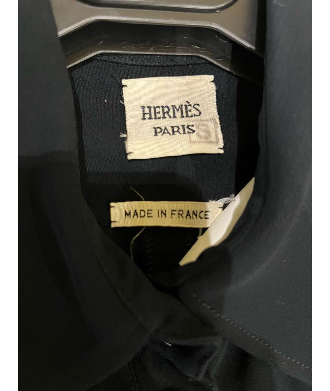 HERMES Черный вискозный комбинезон, фото 3