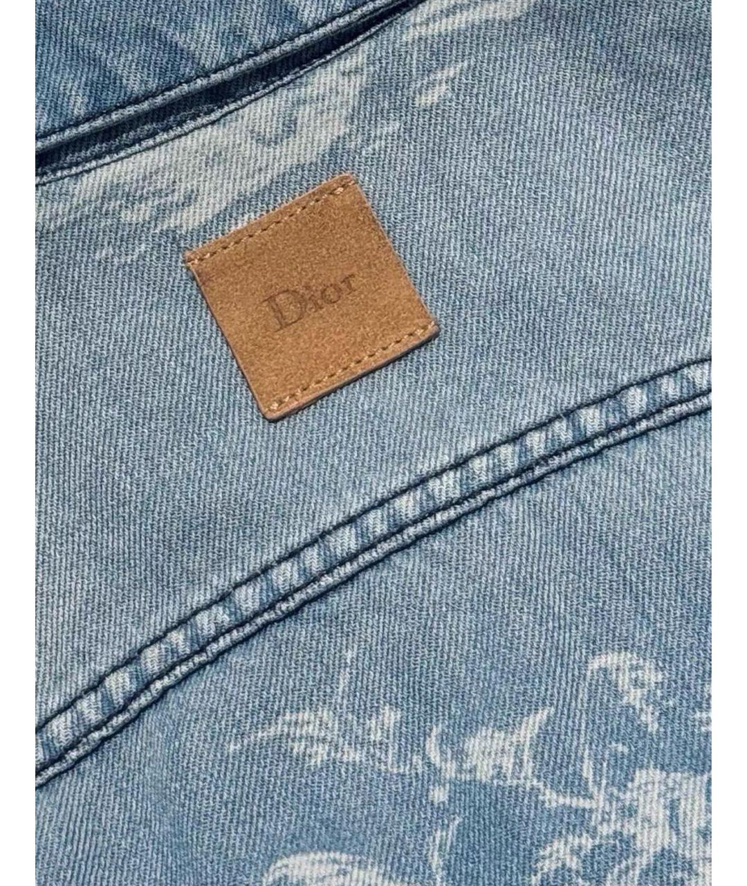 CHRISTIAN DIOR Синяя деним куртка, фото 5