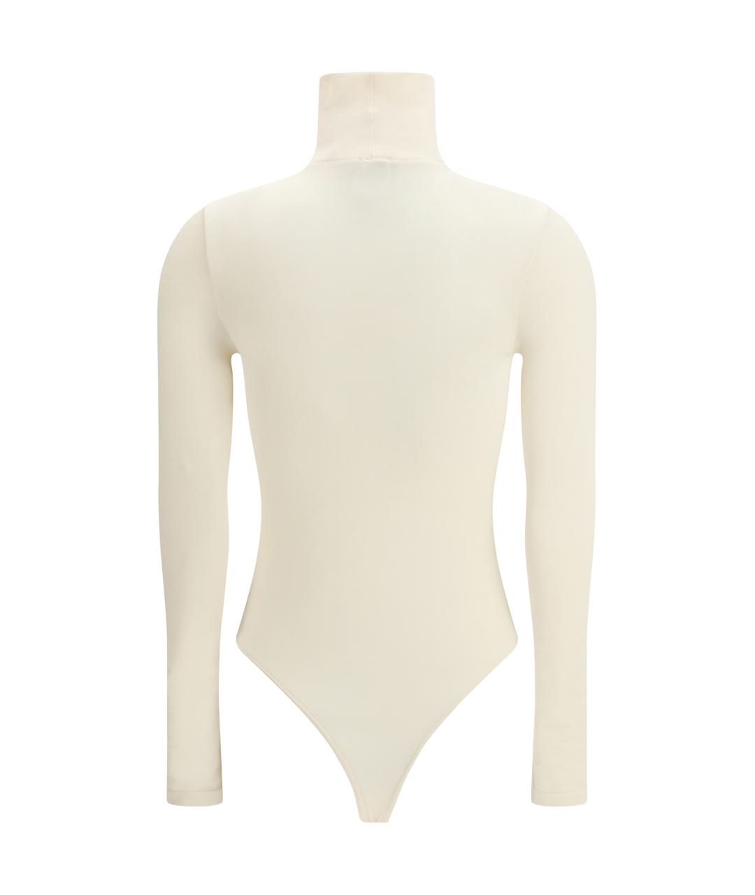WOLFORD Бежевое хлопковое боди, фото 2
