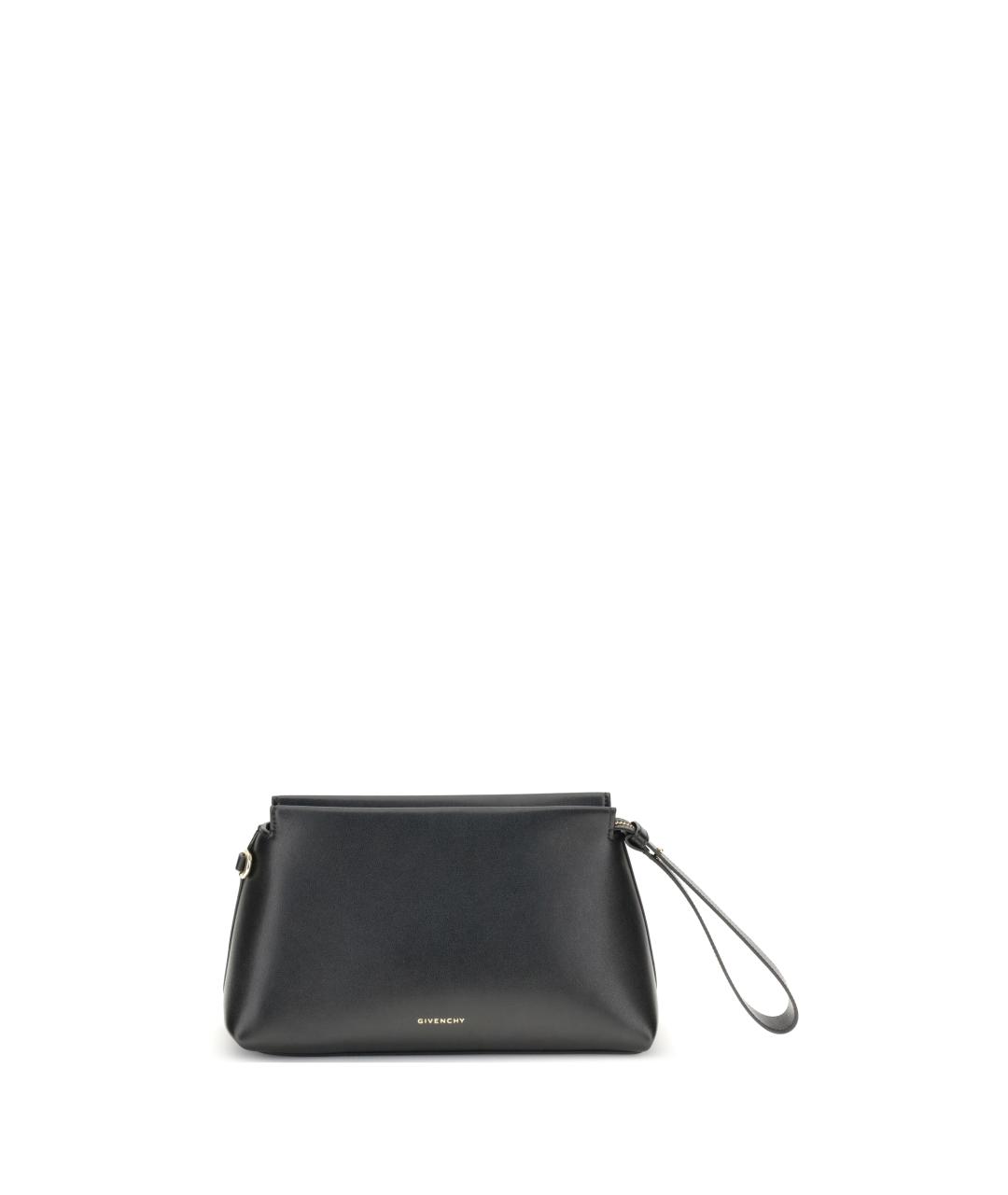 GIVENCHY Черная кожаная косметичка, фото 1
