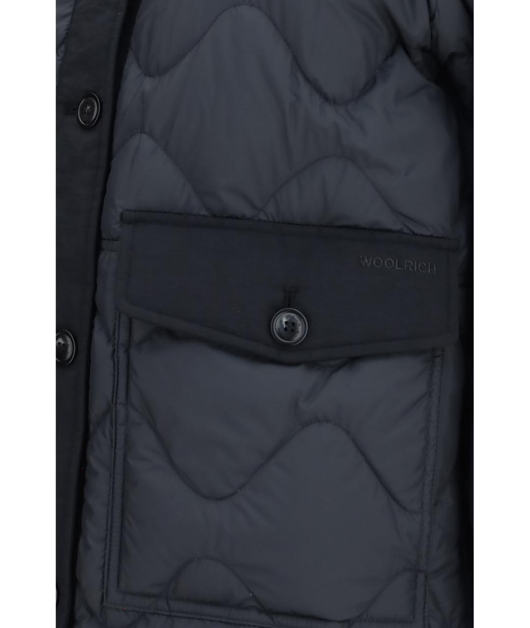 WOOLRICH Серая полиэстеровая куртка, фото 3