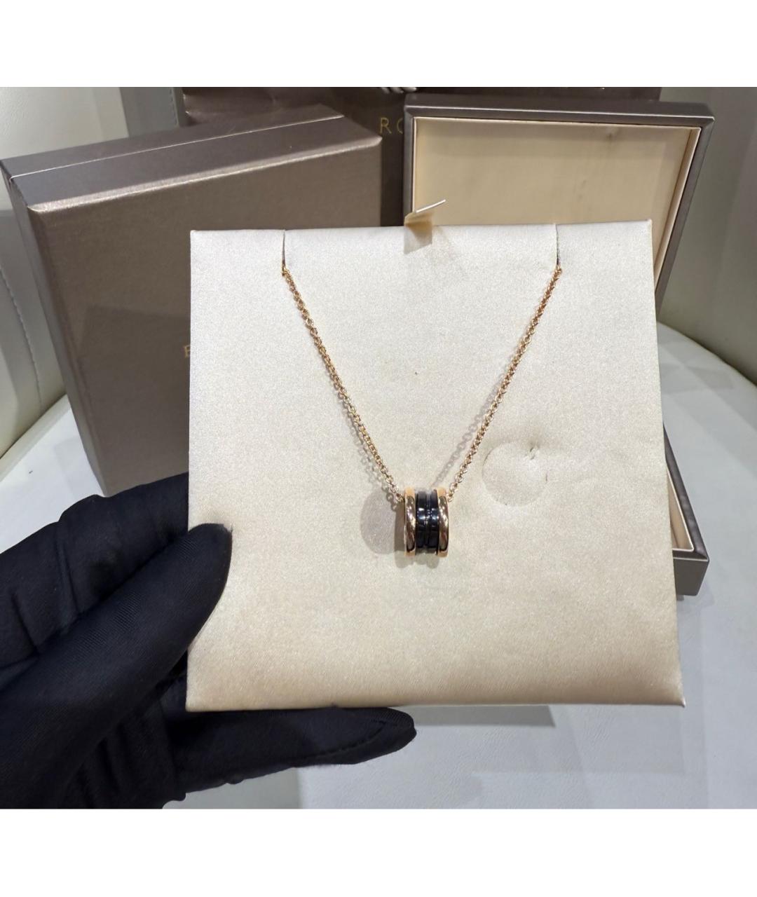 BVLGARI Золотое колье из розового золота, фото 2