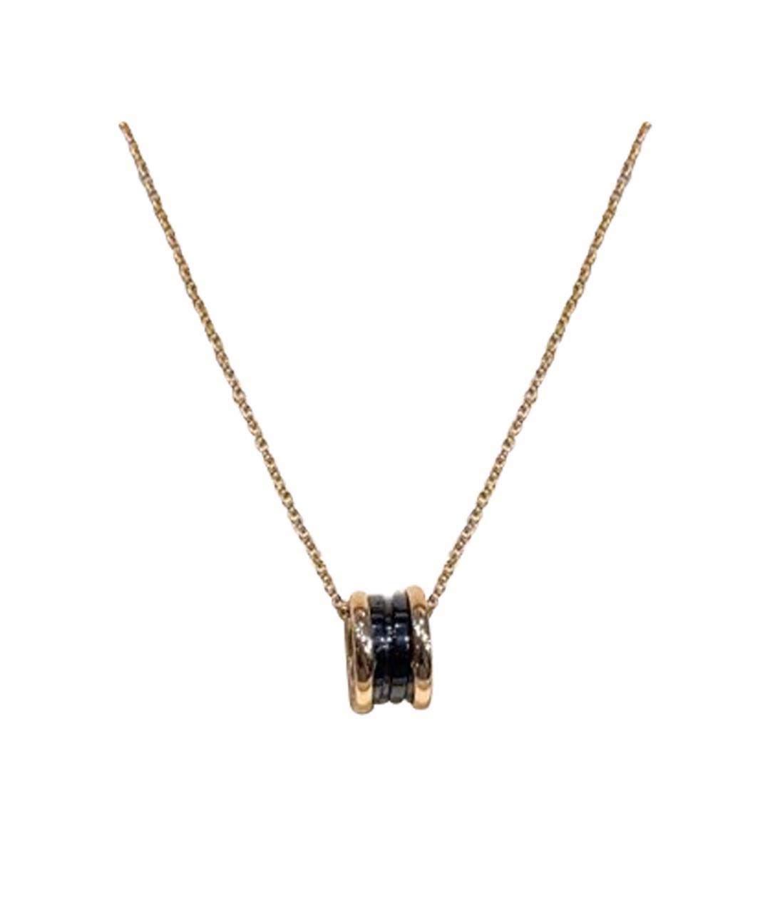 BVLGARI Золотое колье из розового золота, фото 1