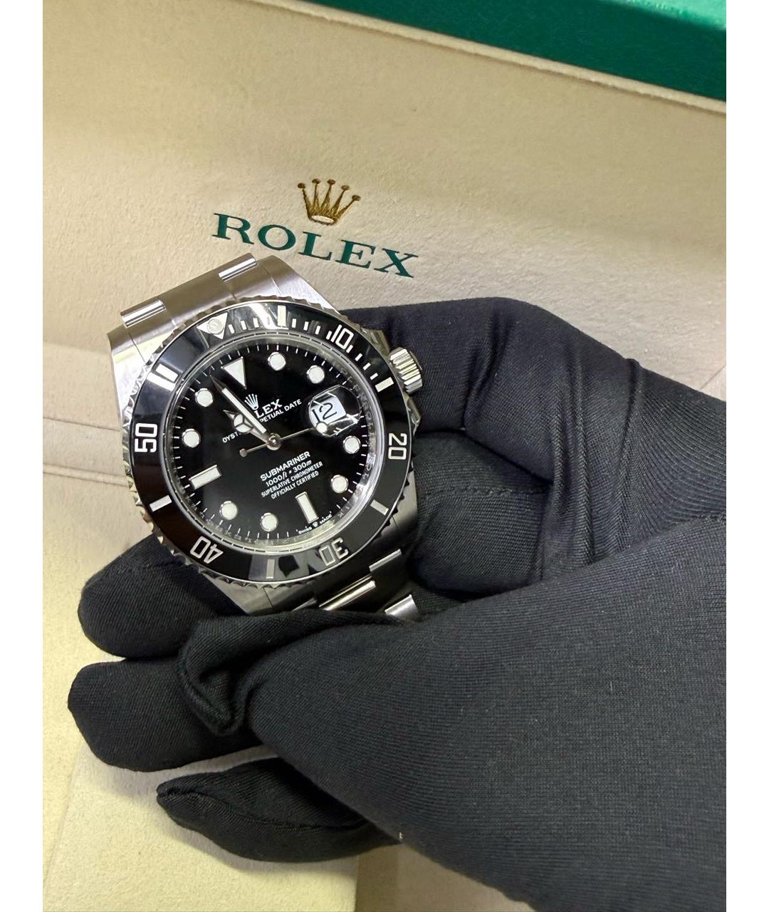 ROLEX Серебряные часы, фото 8