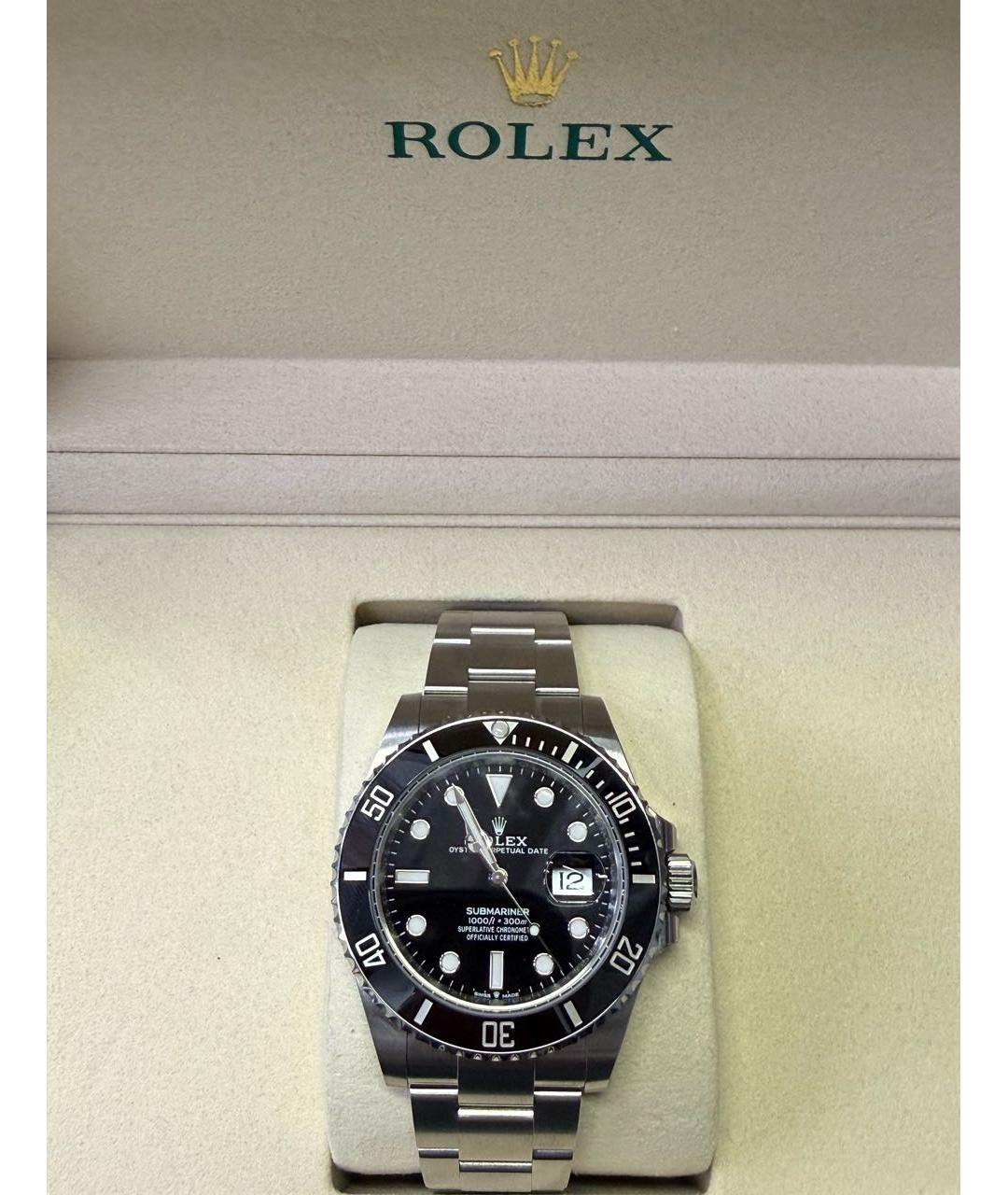 ROLEX Серебряные часы, фото 9
