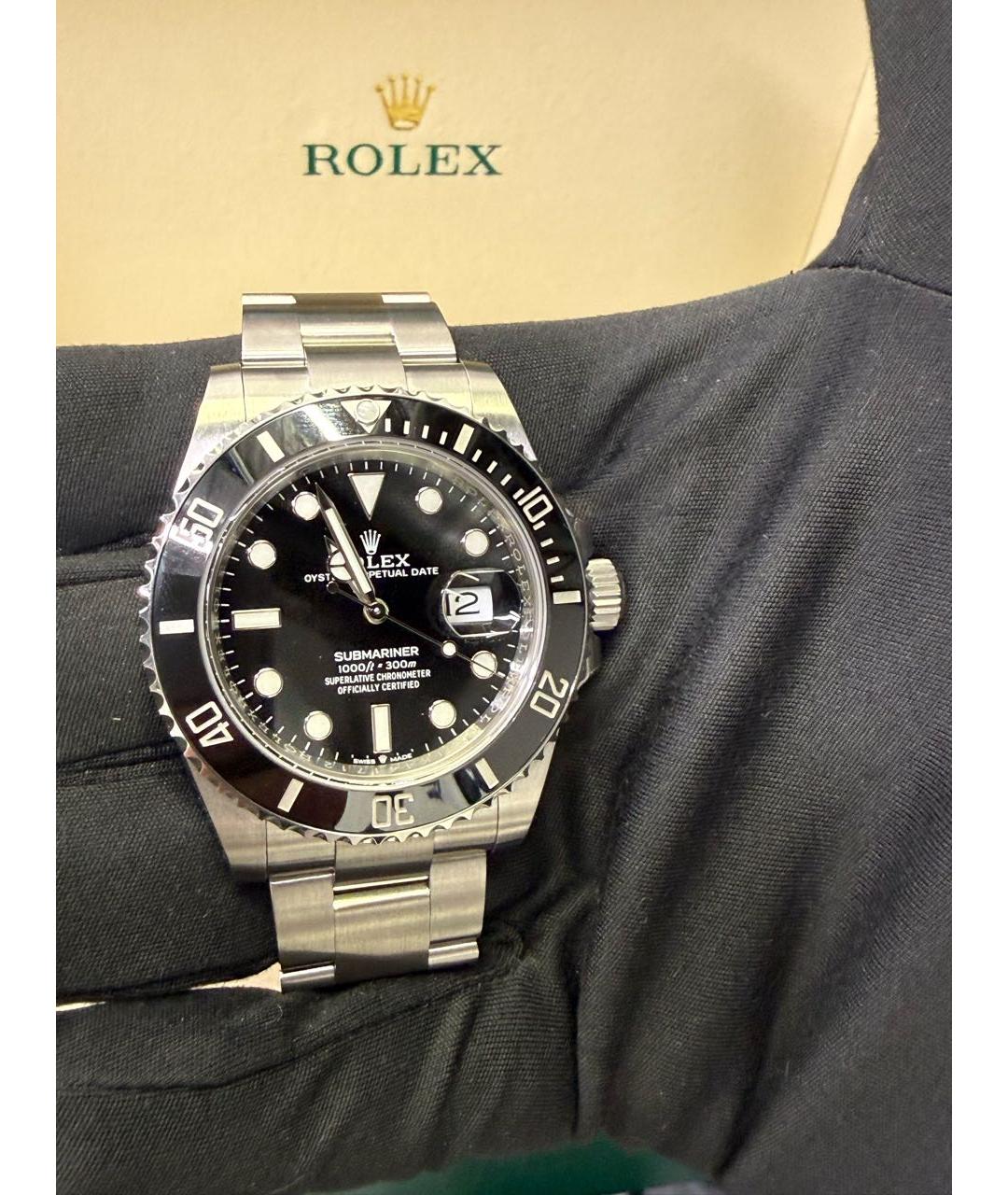 ROLEX Серебряные часы, фото 3