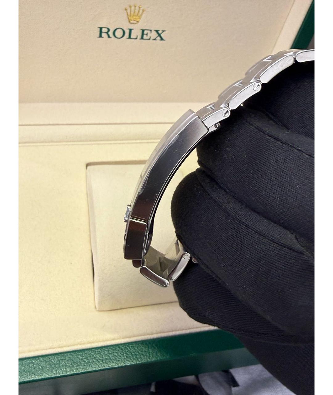 ROLEX Серебряные часы, фото 4