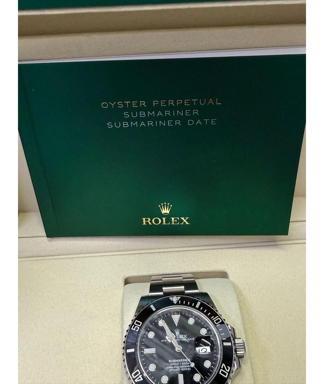 ROLEX Серебряные часы, фото 2