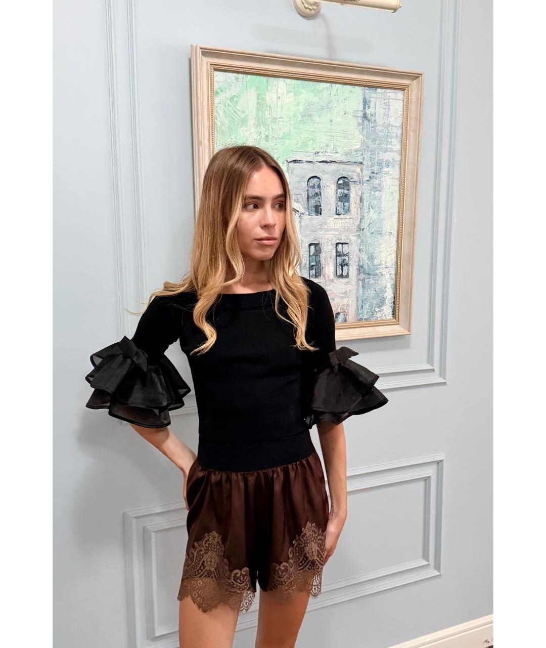 CELINE Черная блузы, фото 2