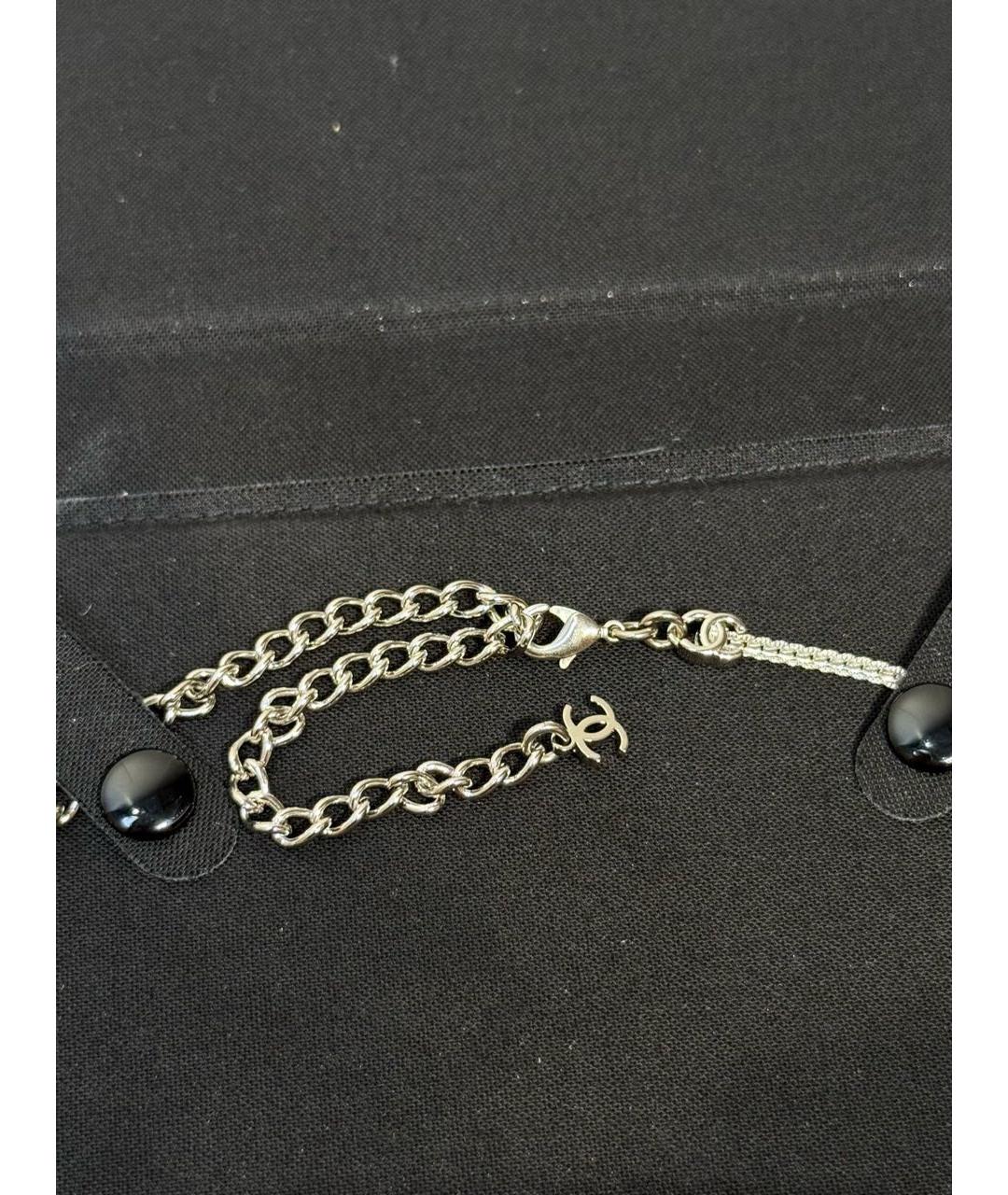 CHANEL Серебряное колье, фото 5
