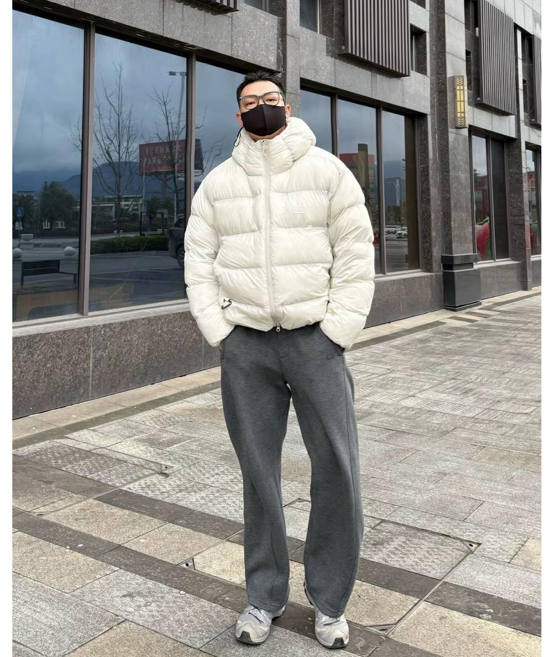 NIKE ACG Белый полиэстеровый пуховик, фото 8