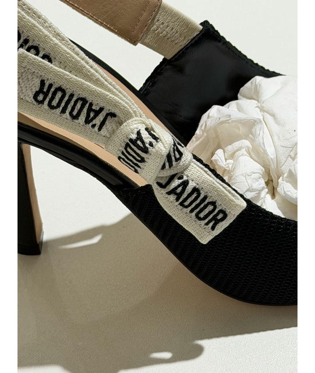 CHRISTIAN DIOR Черные туфли, фото 6