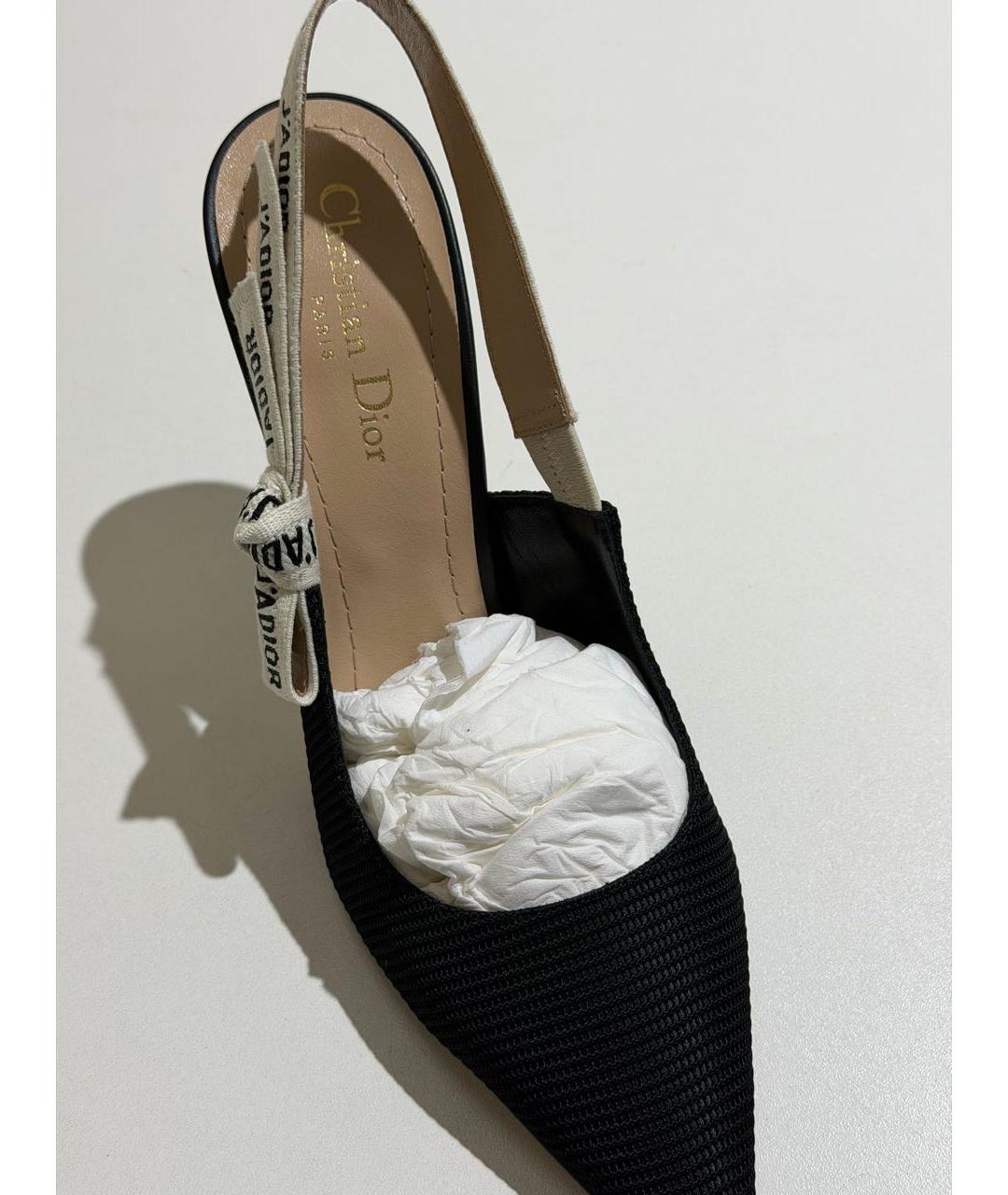 CHRISTIAN DIOR Черные туфли, фото 4