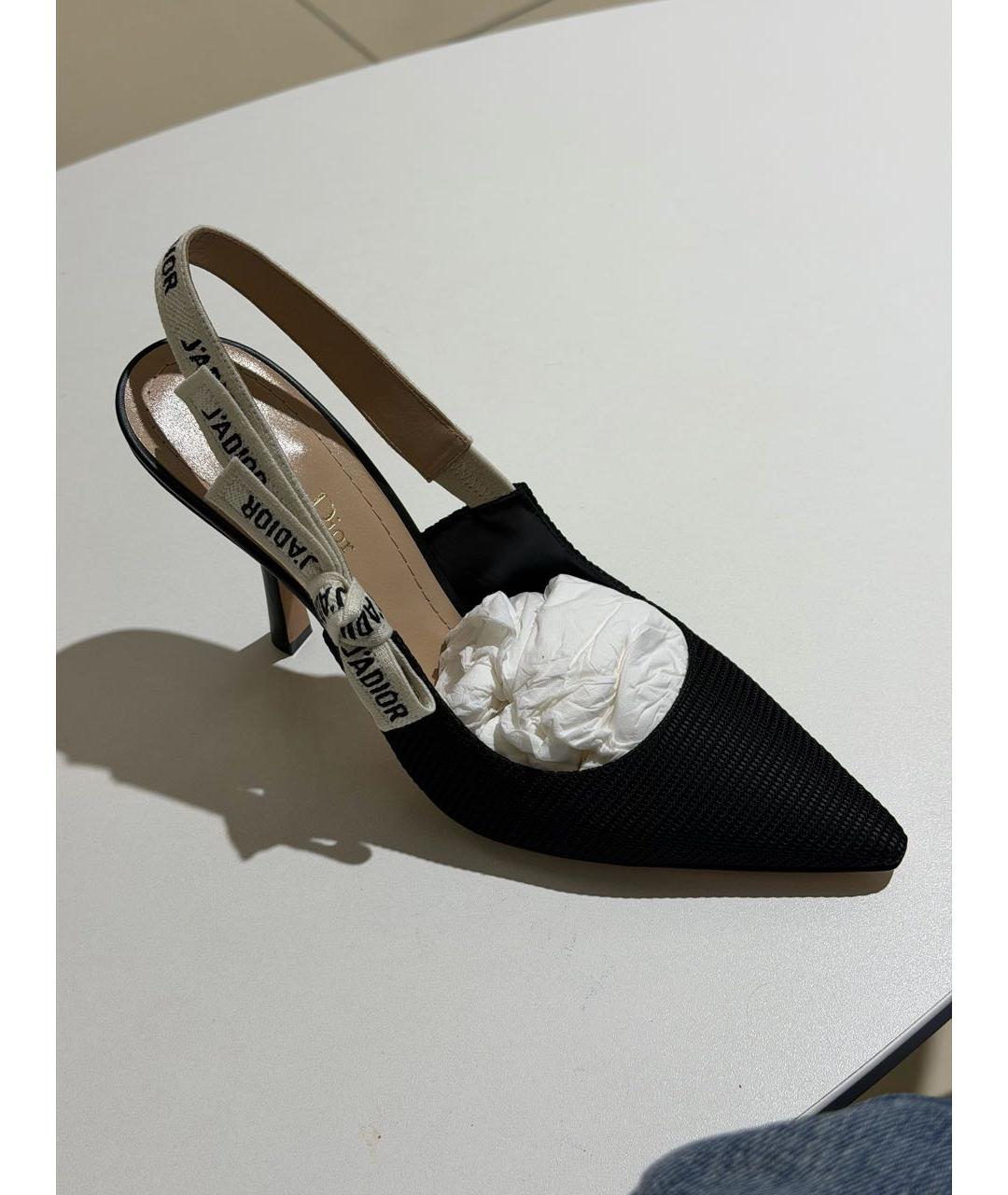 CHRISTIAN DIOR Черные туфли, фото 3