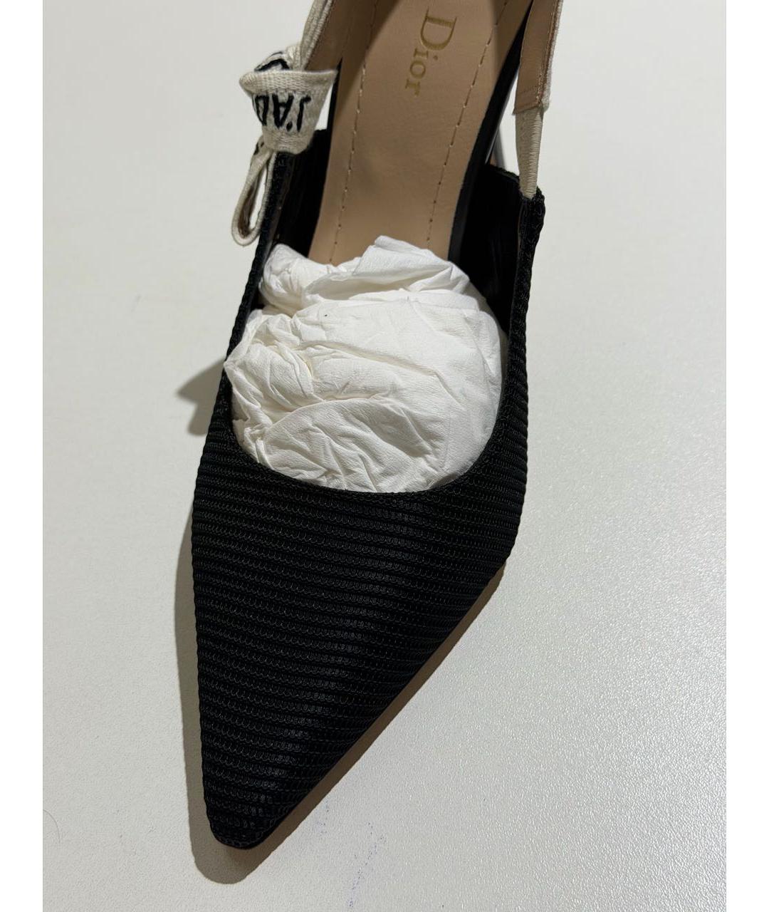 CHRISTIAN DIOR Черные туфли, фото 8