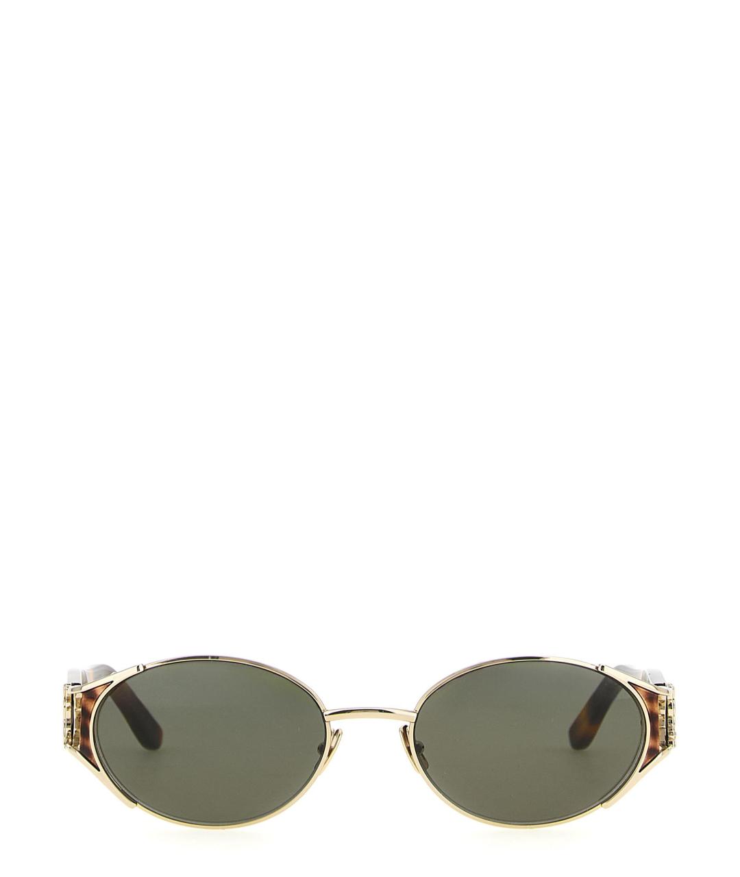 SAINT LAURENT Коричневые солнцезащитные очки, фото 3