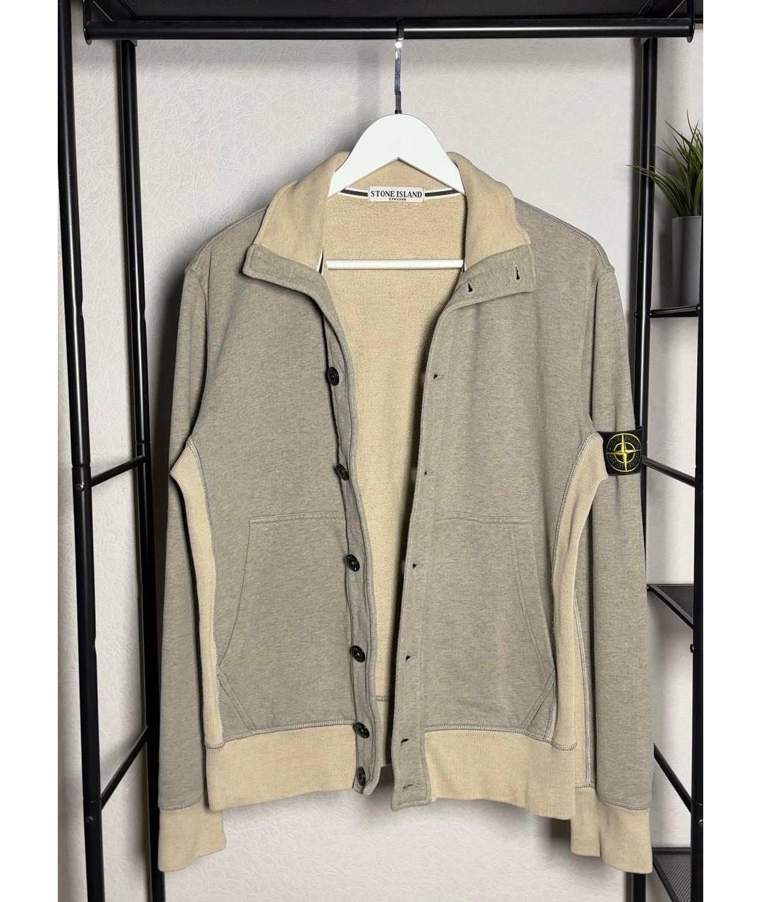STONE ISLAND Мульти хлопковый кардиган, фото 5