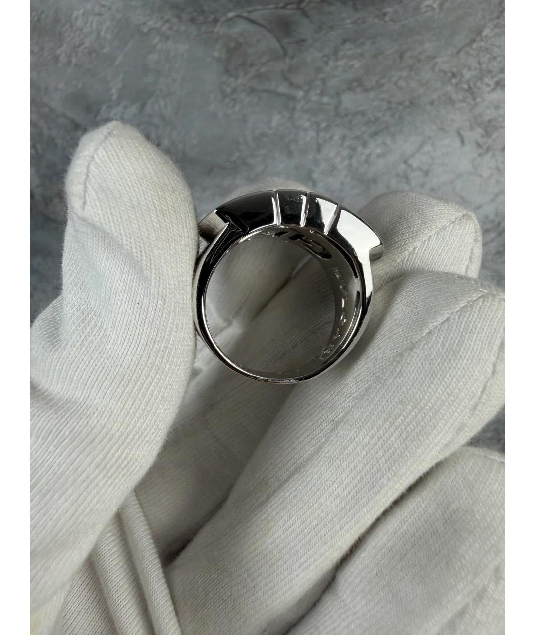BVLGARI Серебряное кольцо из белого золота, фото 3