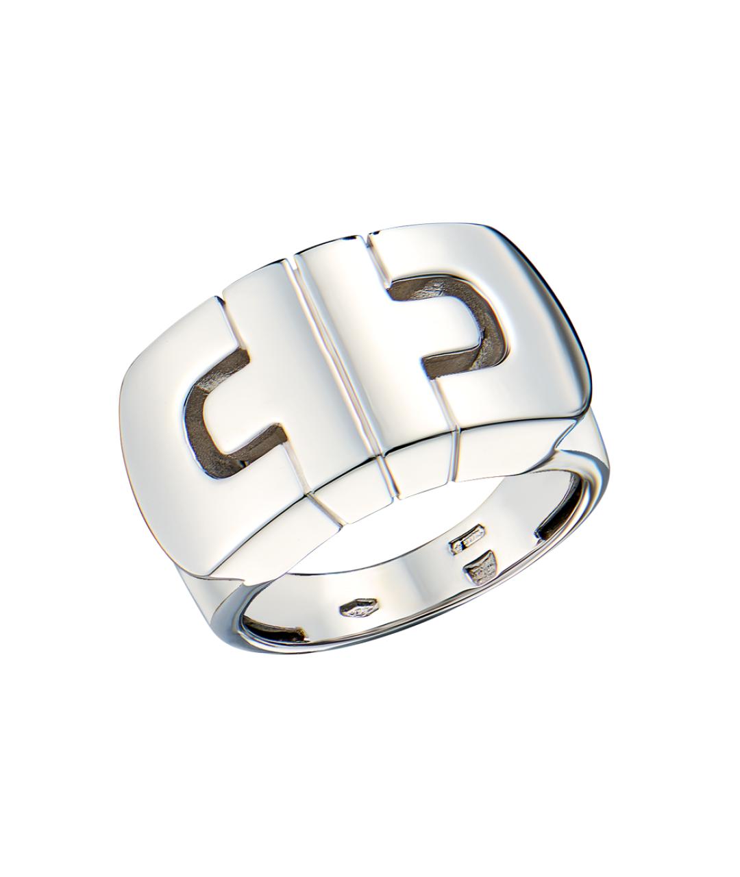 BVLGARI Серебряное кольцо из белого золота, фото 5