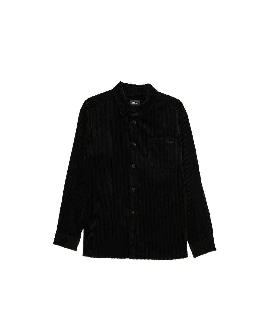A.P.C. Черная хлопковая куртка, фото 1
