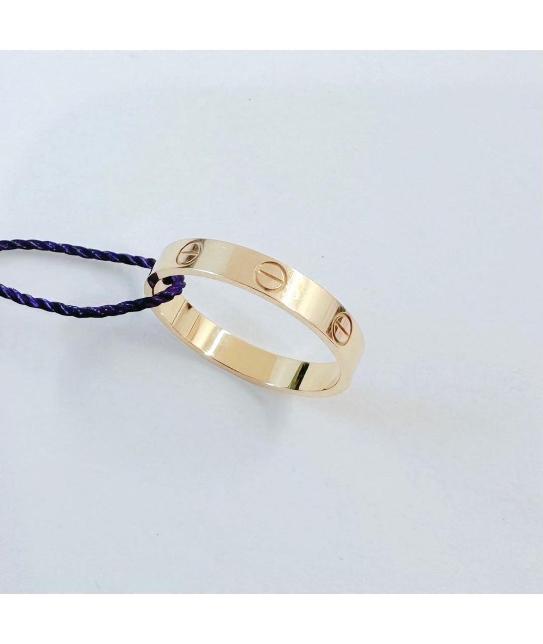 CARTIER Золотое кольцо из розового золота, фото 6