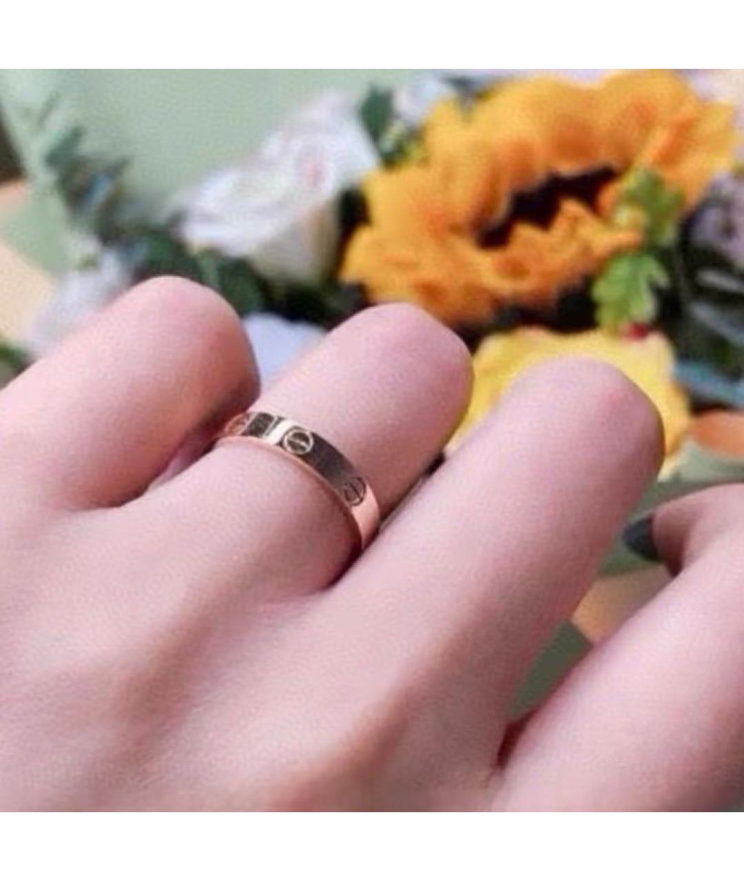 CARTIER Золотое кольцо из розового золота, фото 3