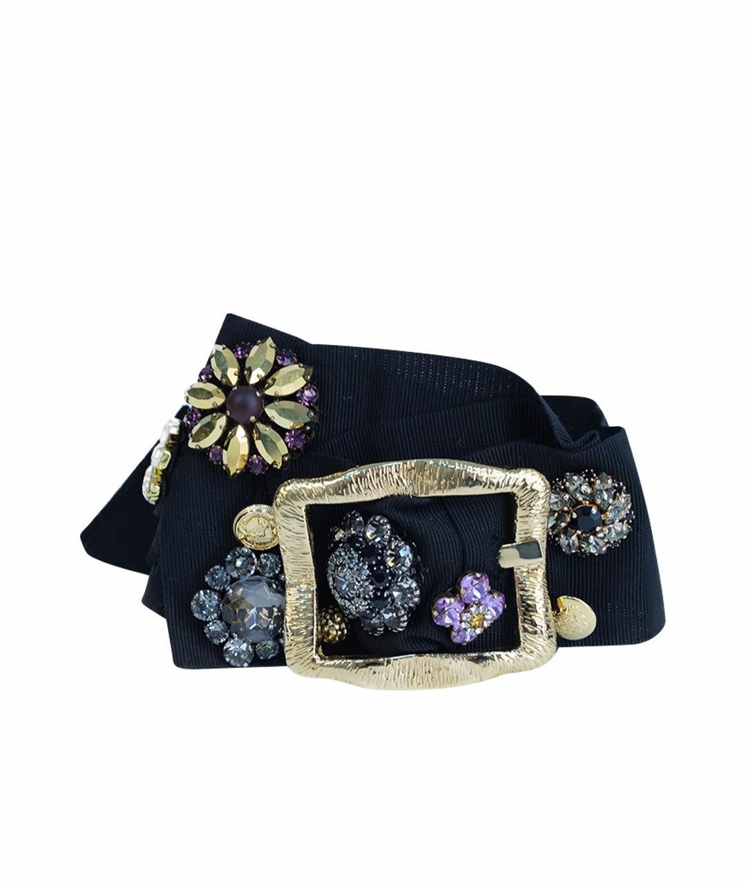 DOLCE&GABBANA Черный ремень, фото 1