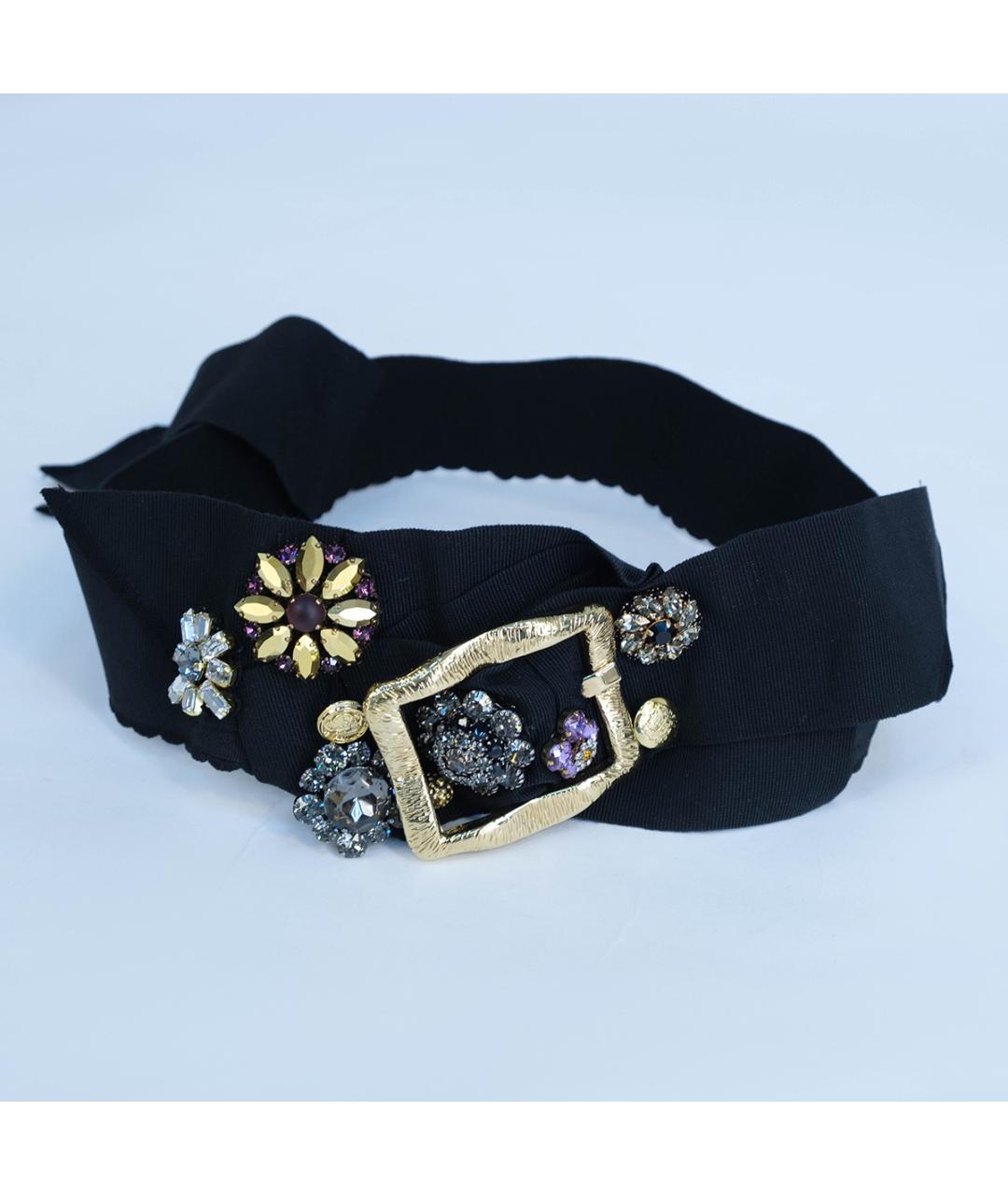 DOLCE&GABBANA Черный ремень, фото 4