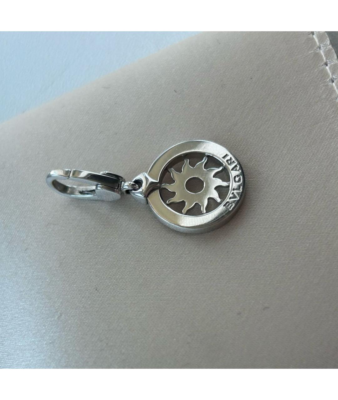 BVLGARI Белый кулон из белого золота, фото 6