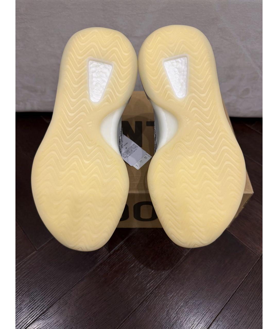 ADIDAS YEEZY Серые высокие кроссовки / кеды, фото 5