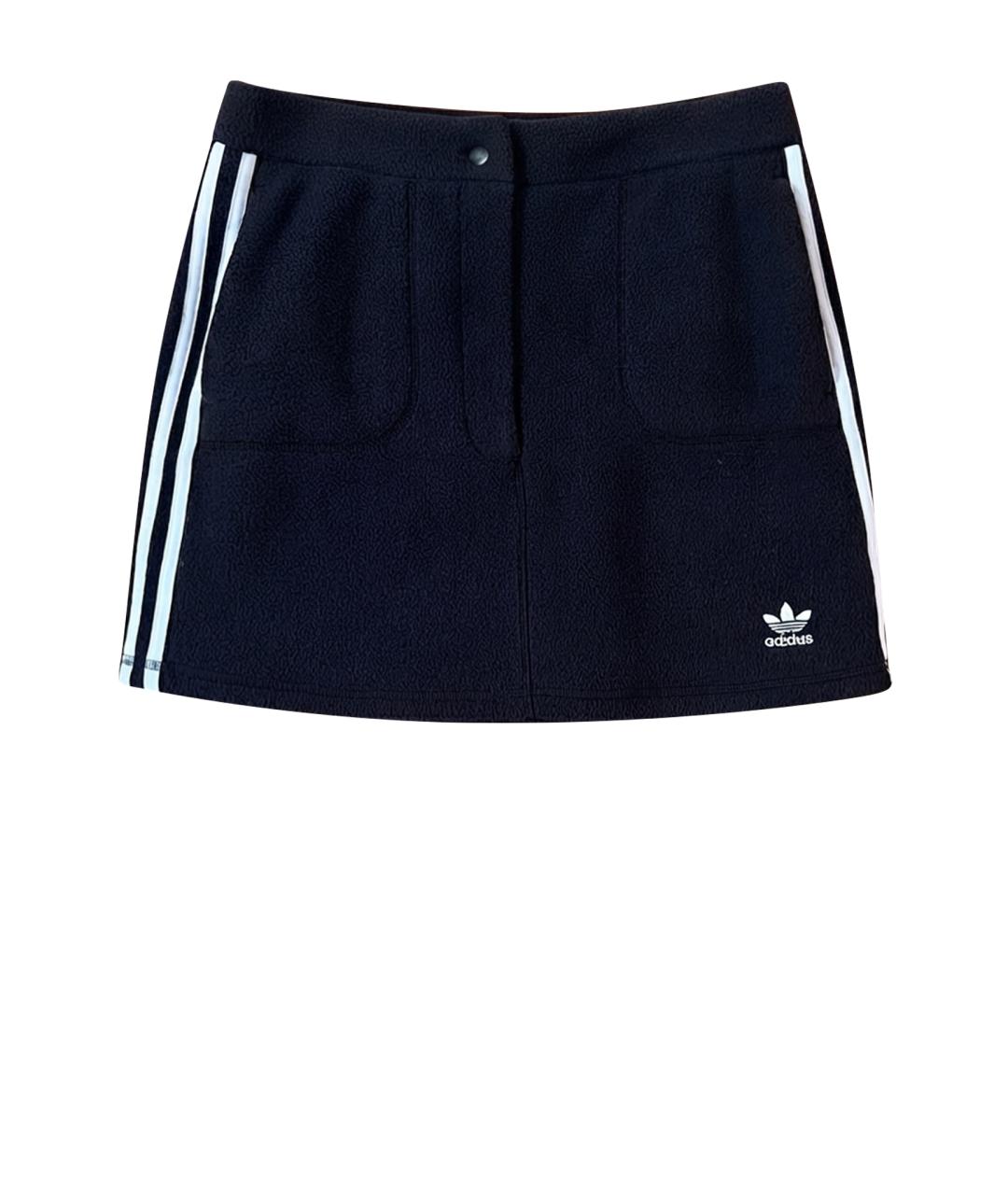 ADIDAS Черная юбка мини, фото 1