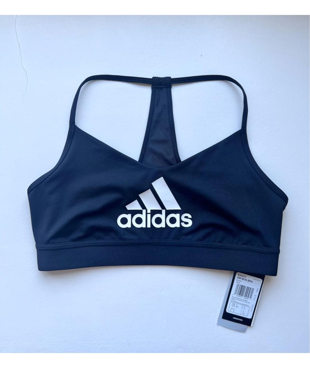 ADIDAS Черная майка, фото 3