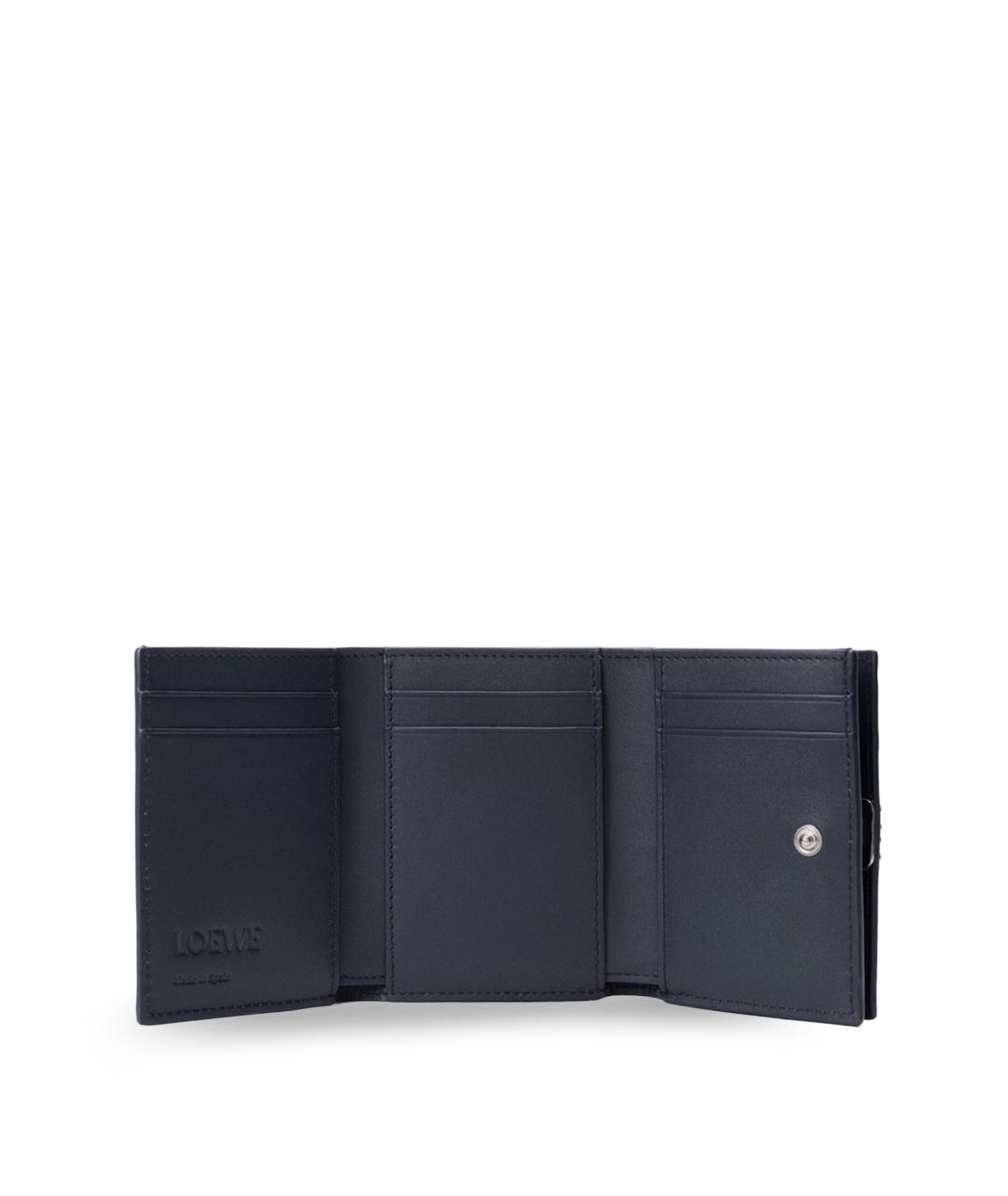 LOEWE Синий кожаный кошелек, фото 3