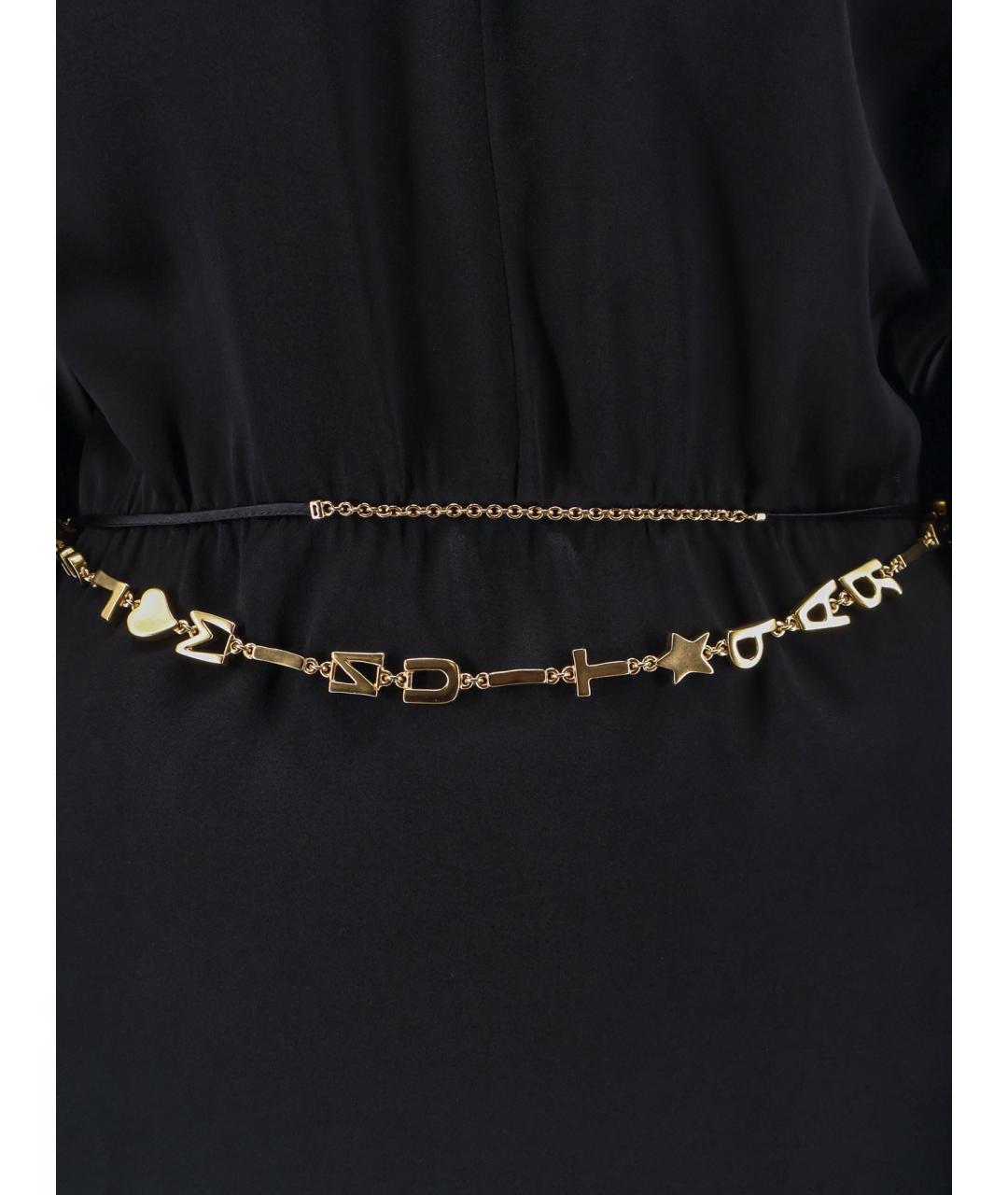 SAINT LAURENT Черное вискозное коктейльное платье, фото 3