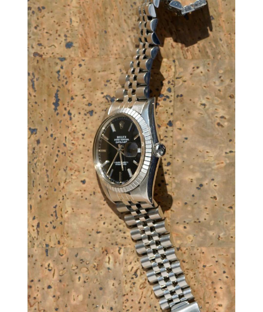 ROLEX Черные часы, фото 6