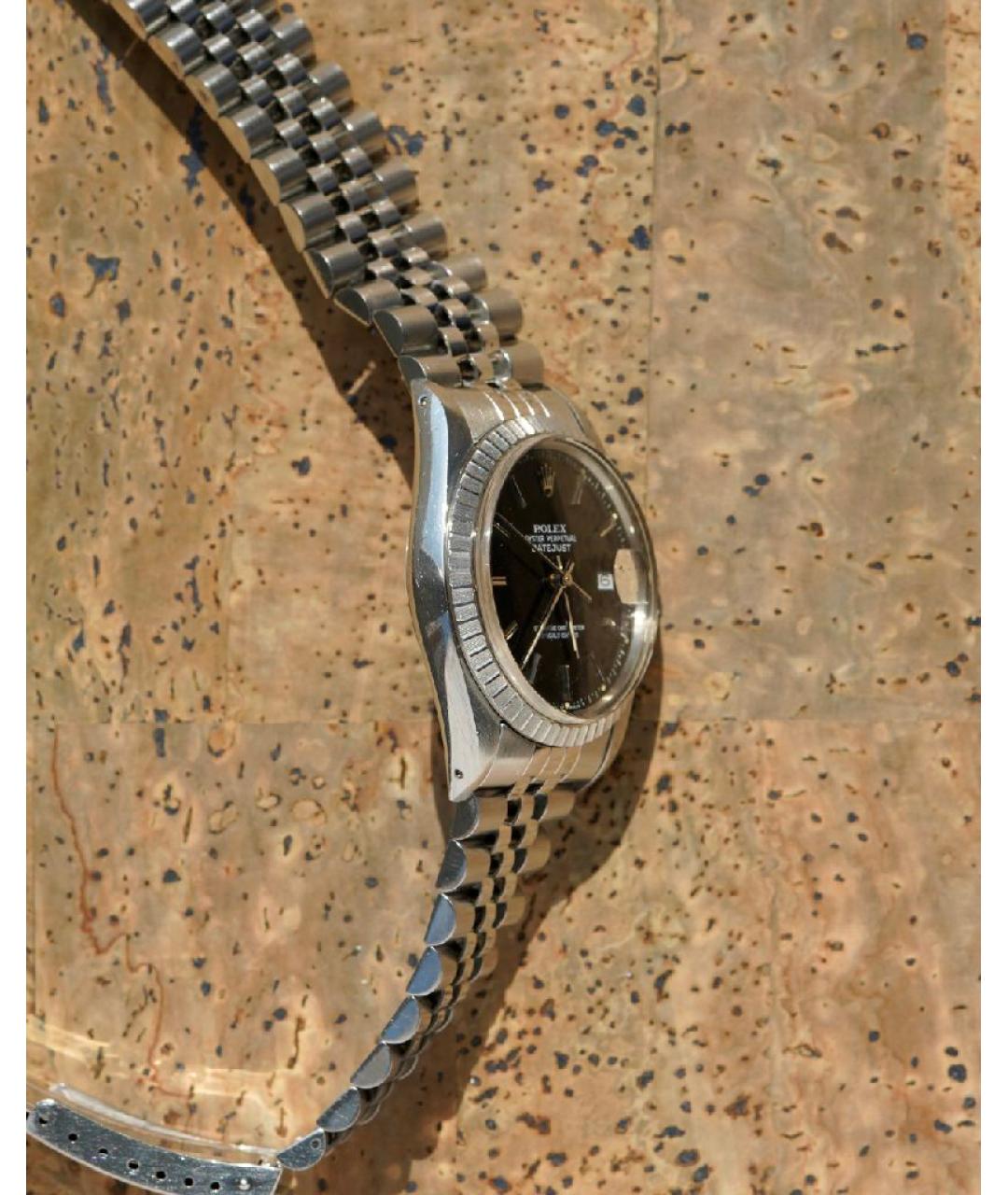 ROLEX Черные часы, фото 5