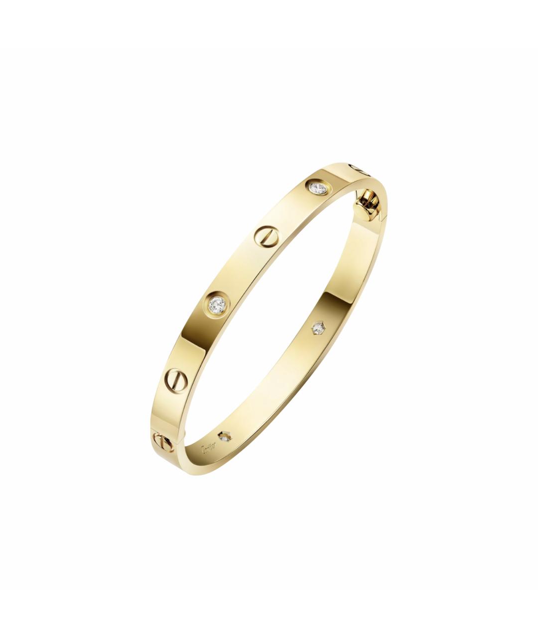 CARTIER Золотой браслет из желтого золота, фото 1