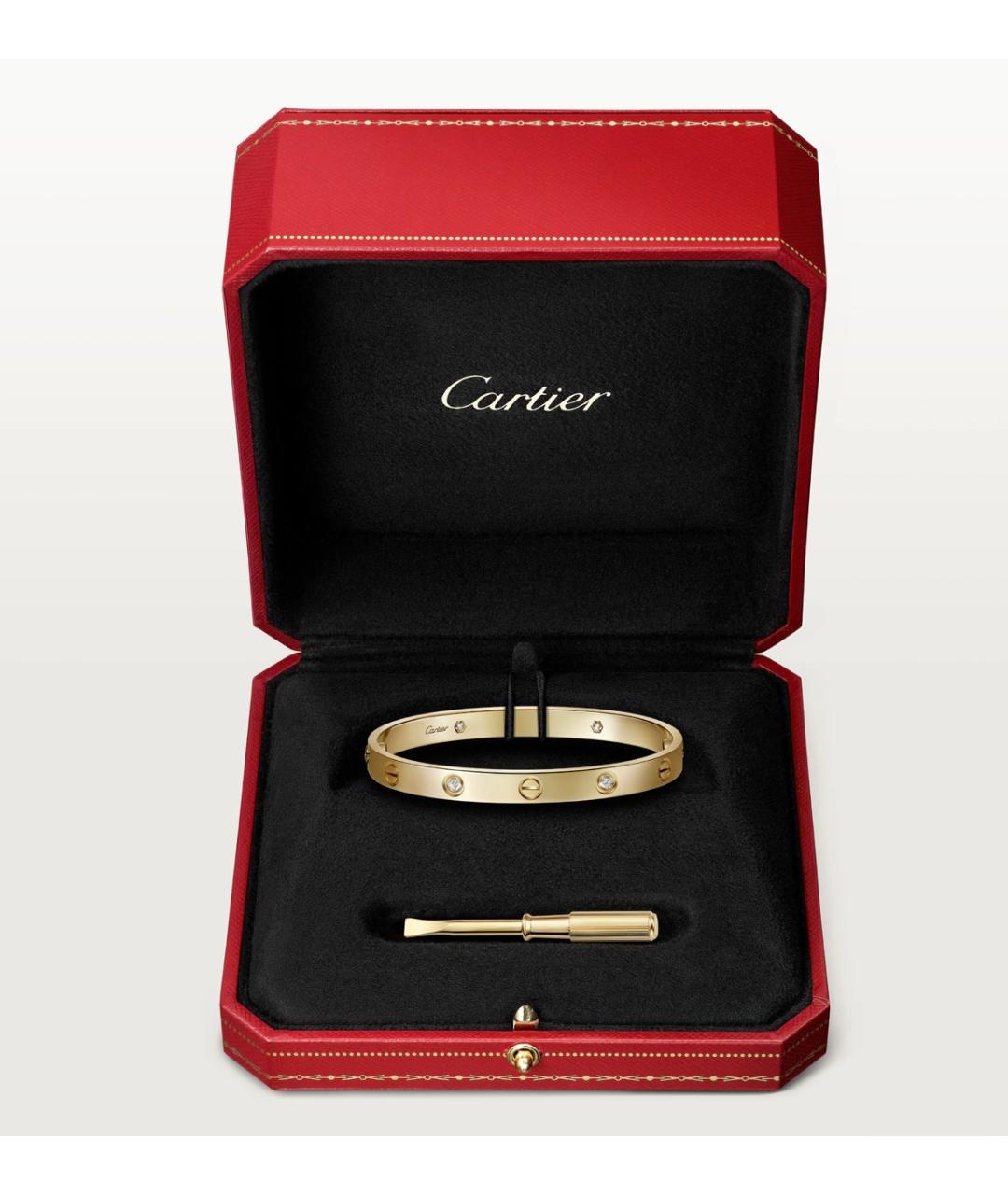 CARTIER Золотой браслет из желтого золота, фото 2