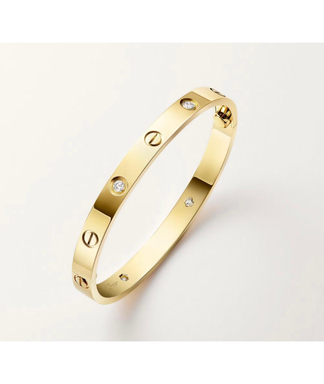 CARTIER Золотой браслет из желтого золота, фото 5