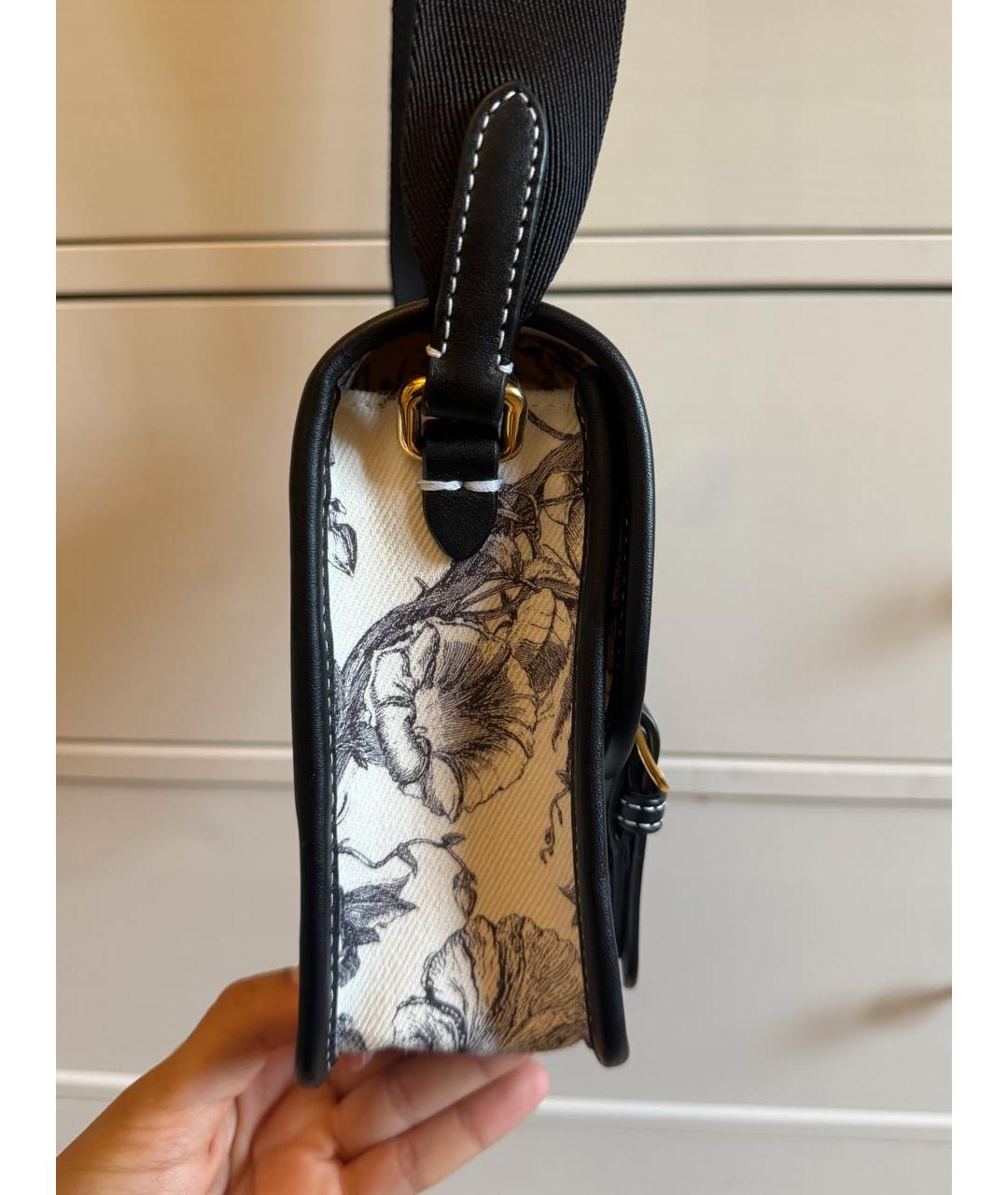 BURBERRY Белая тканевая сумка через плечо, фото 2