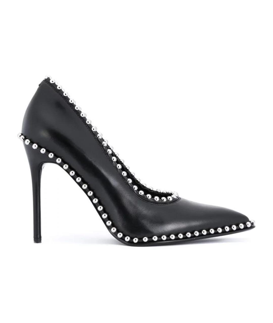 ALEXANDER WANG Черные кожаные туфли, фото 4