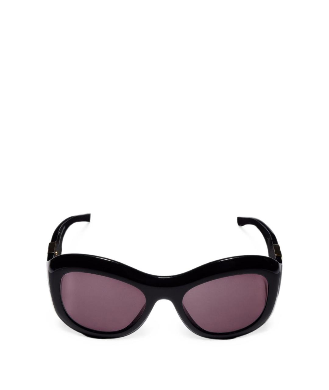 GUCCI Черные пластиковые солнцезащитные очки, фото 1