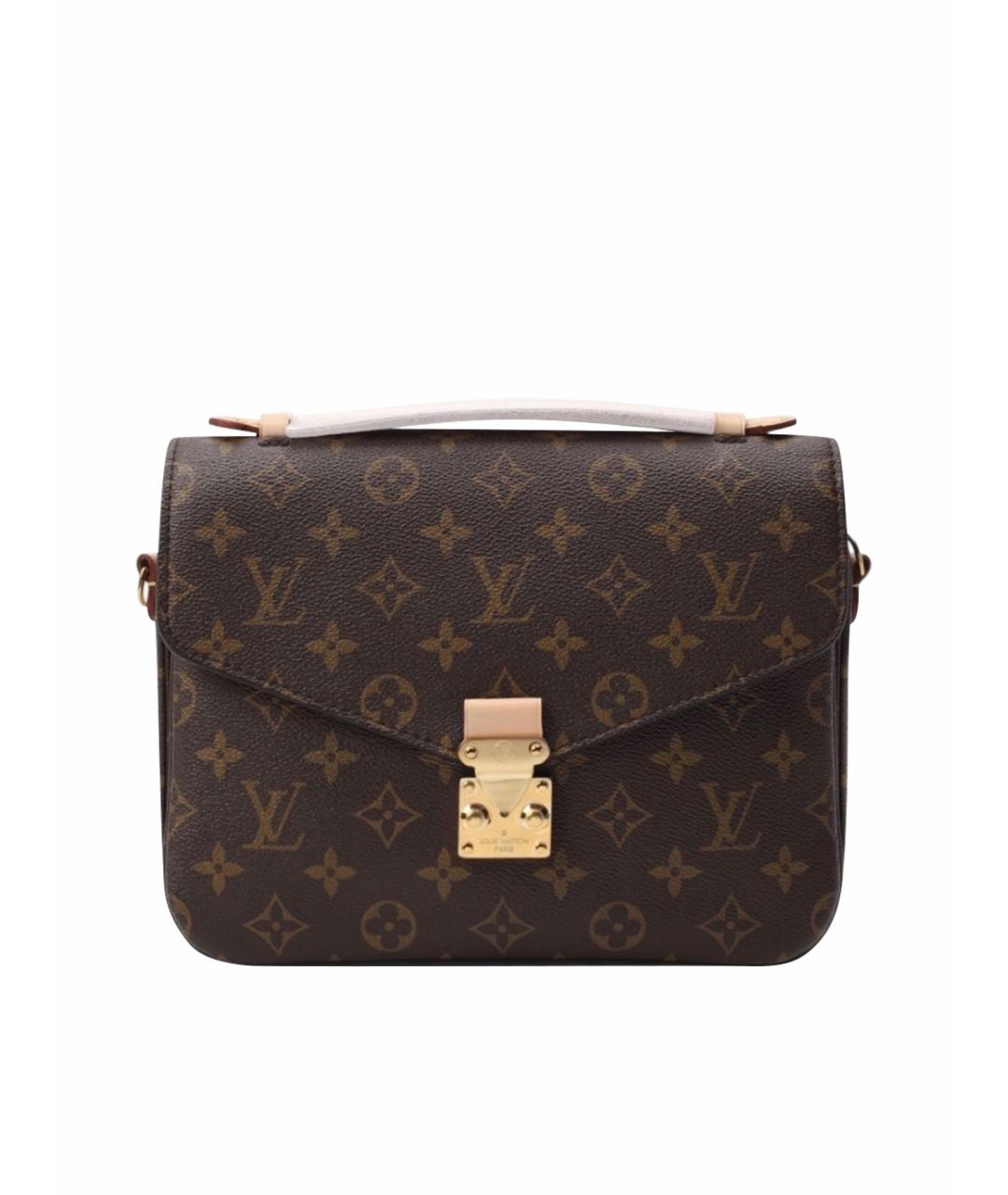 LOUIS VUITTON Коричневая сумка через плечо из канвы, фото 1