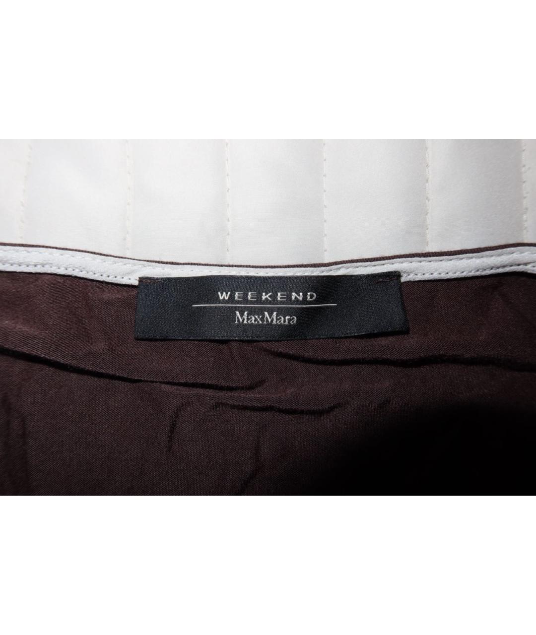 WEEKEND MAX MARA Коричневая блузы, фото 3