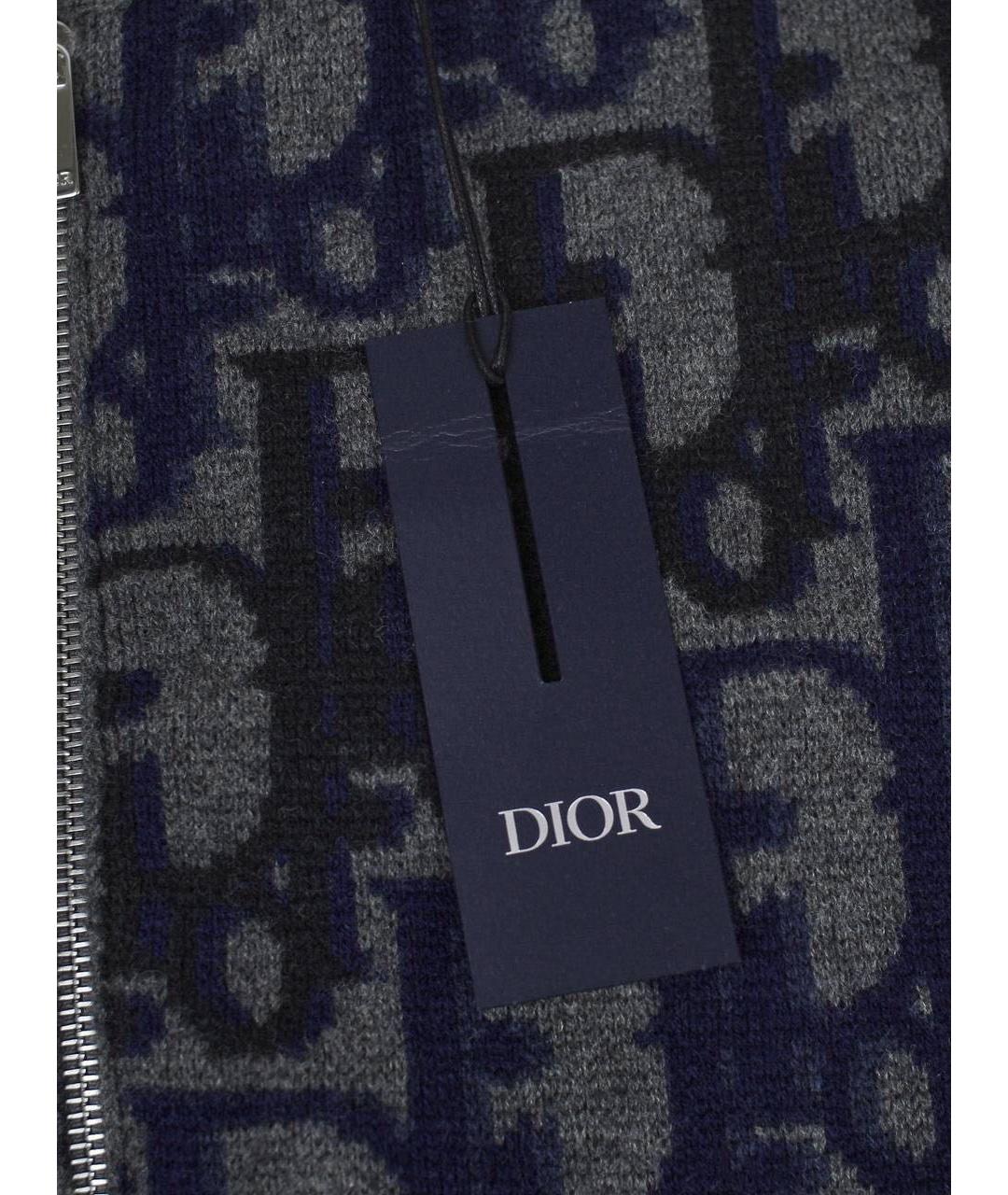 CHRISTIAN DIOR Серая шерстяная куртка, фото 3