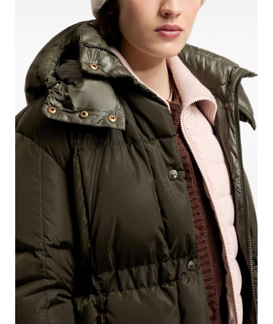 MONCLER Белая шерстяная шапка, фото 2