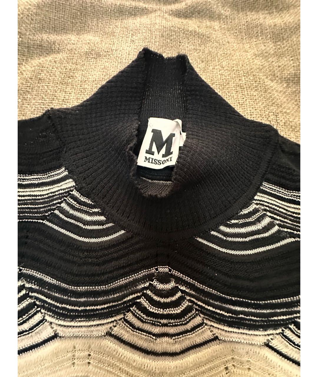 M MISSONI Черный вискозный костюм с юбками, фото 3