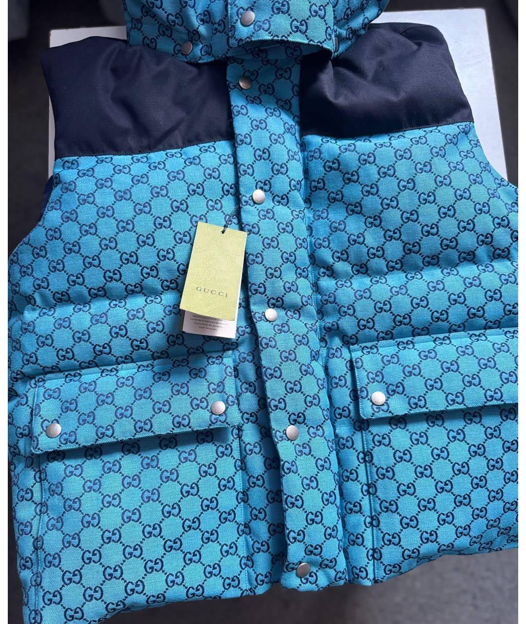 GUCCI Голубой жилет, фото 2