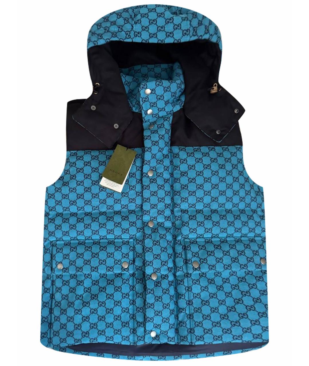 GUCCI Голубой жилет, фото 1